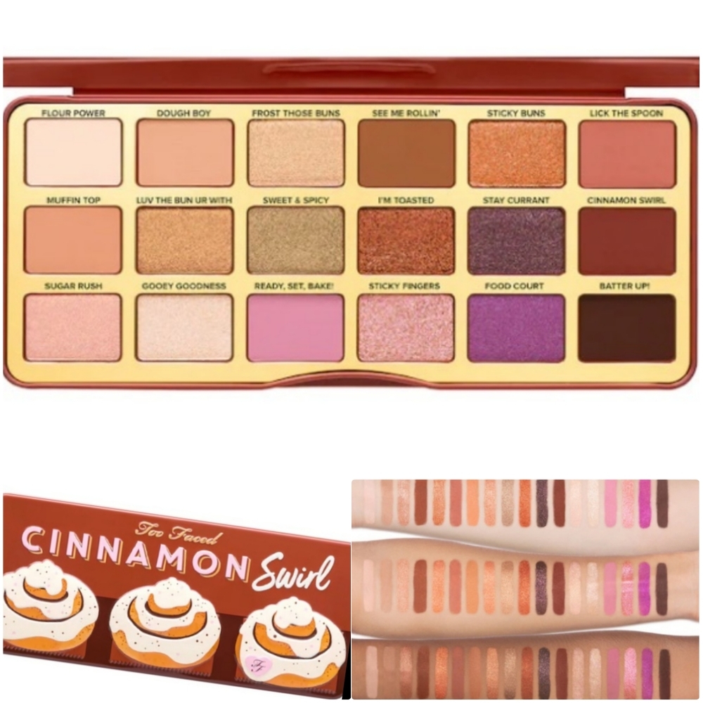 Too Faced Cinnamon Swirl sweet & Spicy eye shadow palette